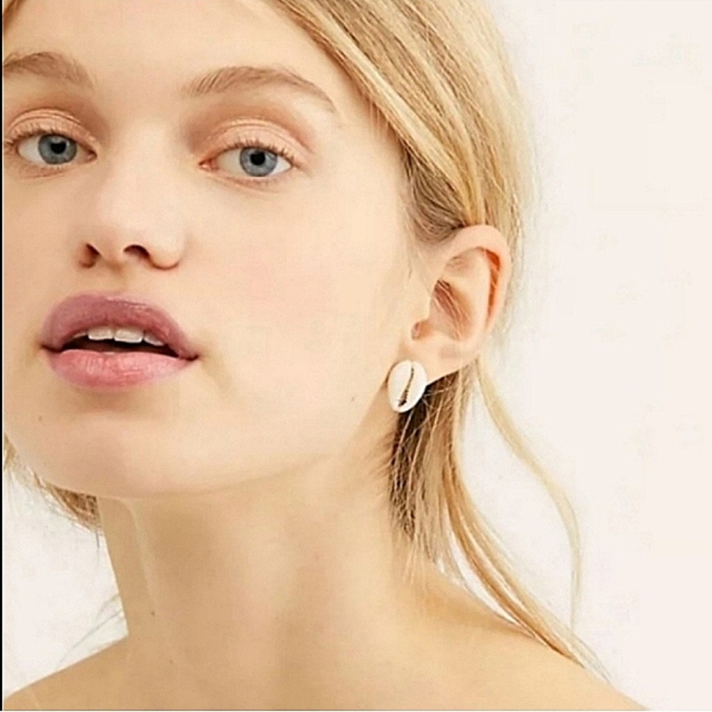 Free People Cowrie Stud Earrings